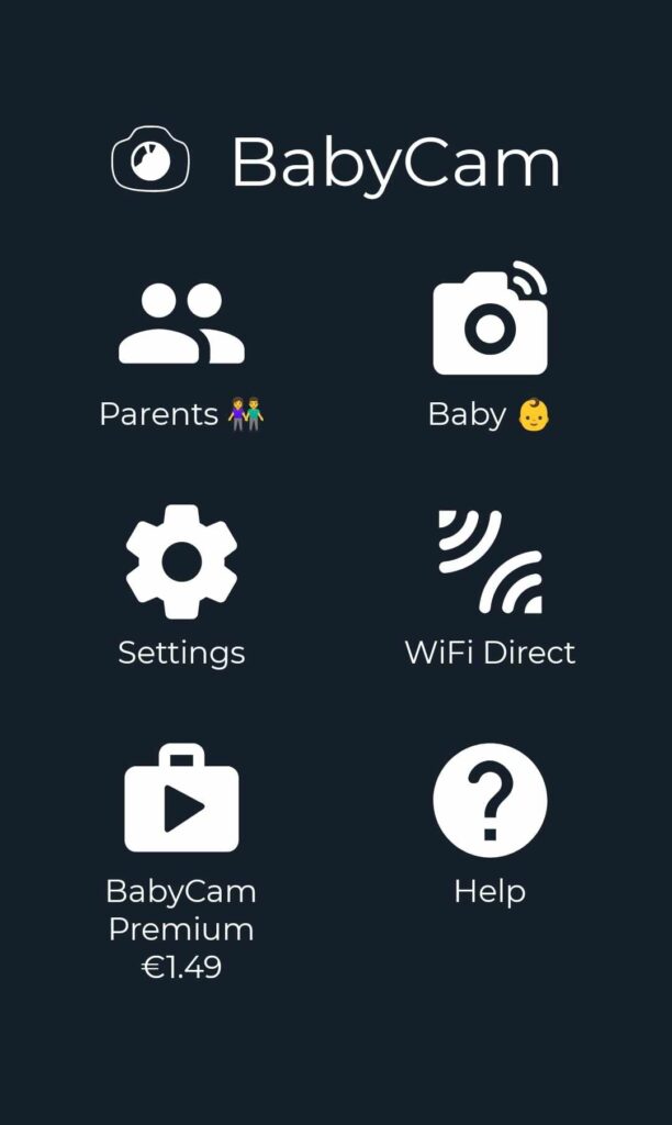 Aplikacje dla mam BabyCam Elektroniczna Niania